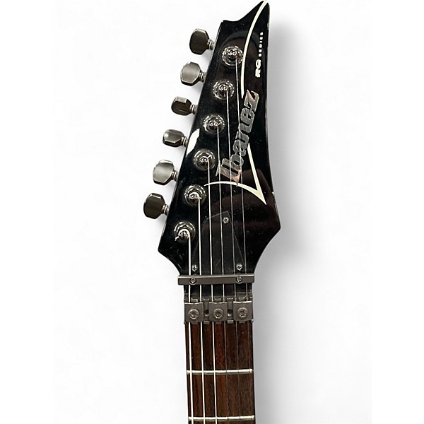 Used Ibanez RG570 Metallic Silver Solid Body Electric Guitar