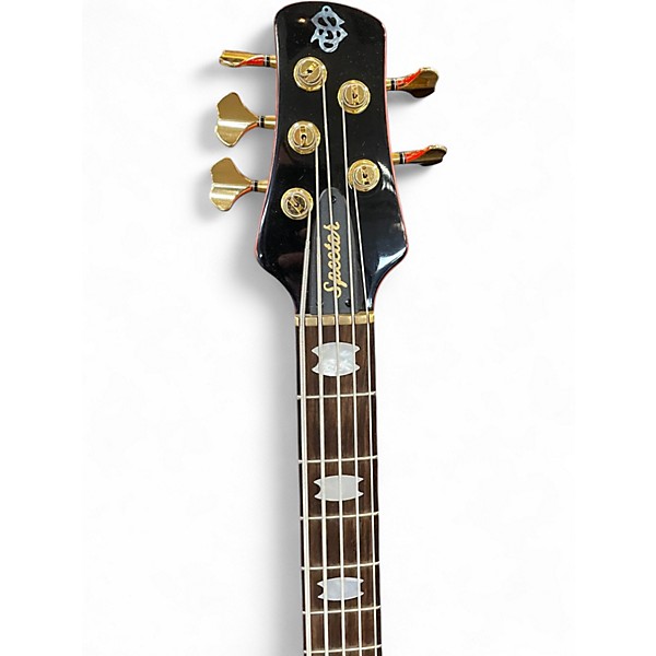 Used Spector euro 5 classic red Electric Bass Guitar