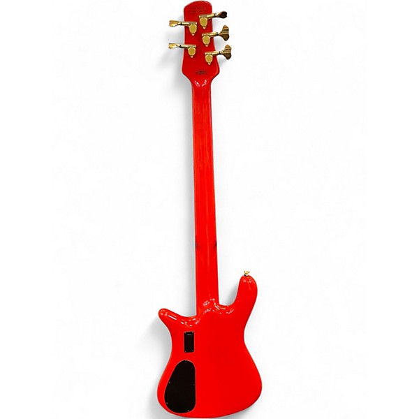 Used Spector euro 5 classic red Electric Bass Guitar