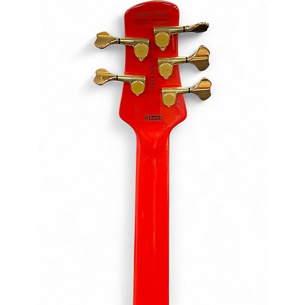 Used Spector euro 5 classic red Electric Bass Guitar