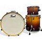 Used Pearl 3 Piece Vision 2 Color Sunburst Drum Kit thumbnail