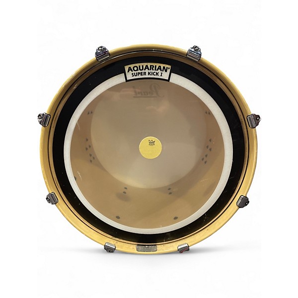 Used Pearl 3 Piece Vision 2 Color Sunburst Drum Kit