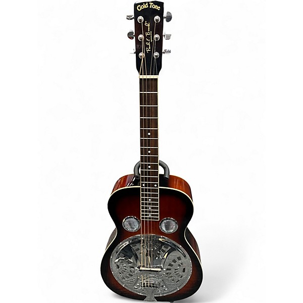 Used Gold Tone PBR PAUL BEARD SQUARE TOBACCO BURST Resonator Guitar