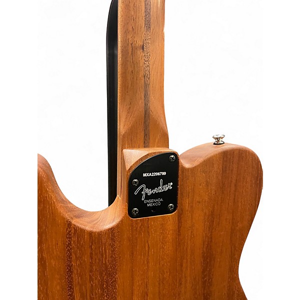 Used Fender Acoustasonic Player Telecaster Butterscotch Blonde Acoustic Electric Guitar