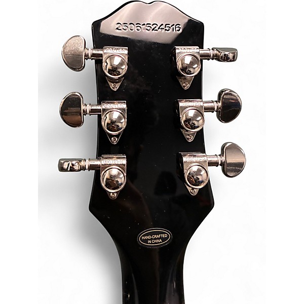 Used Epiphone Les Paul Custom Silverburst Solid Body Electric Guitar