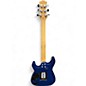 Used Bootlegger Royal blue Solid Body Electric Guitar