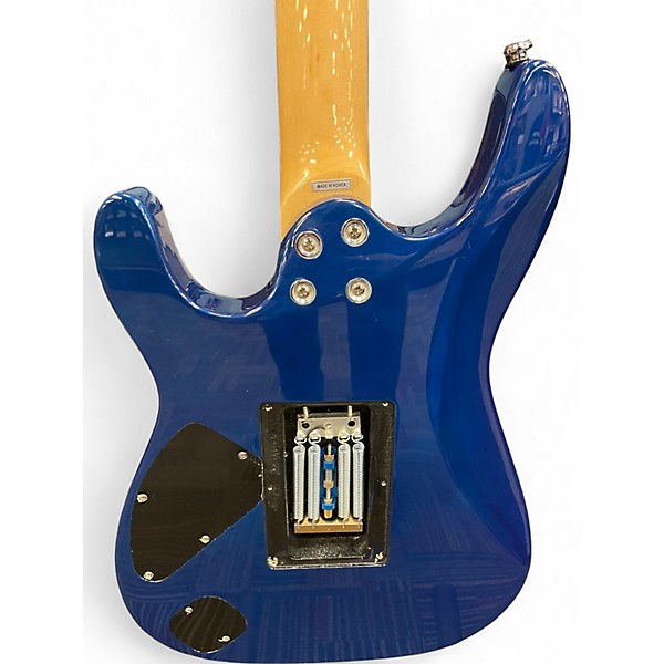 Used Bootlegger Royal blue Solid Body Electric Guitar