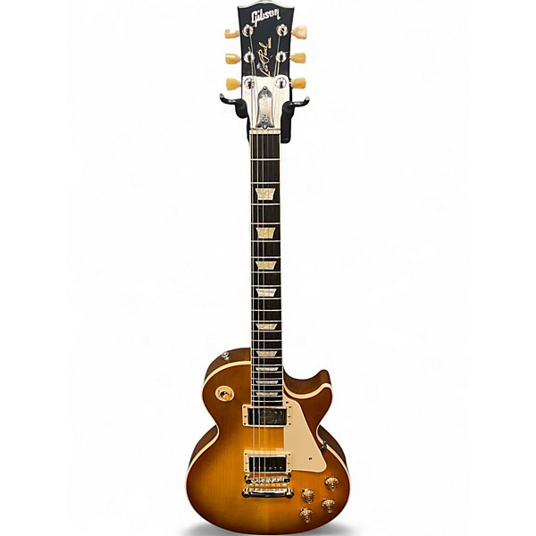Used Gibson Les Paul Standard 1960S Neck Honey Burst Solid Body Electric Guitar