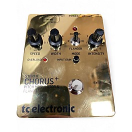 Used TC Electronic CHORUS + Effect Pedal