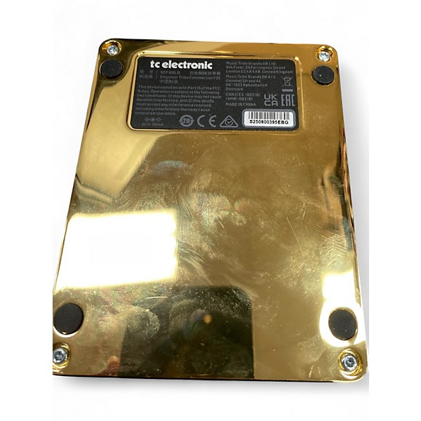 Used TC Electronic CHORUS + Effect Pedal