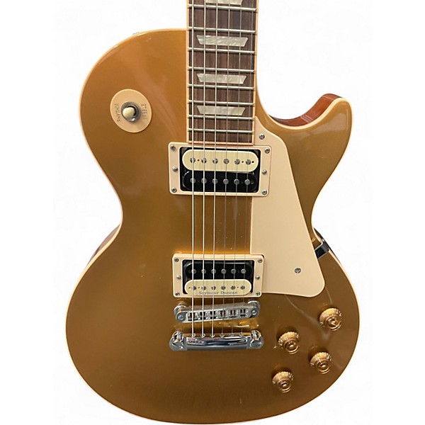 Used Gibson Les Paul Traditional Gold Top Solid Body Electric Guitar