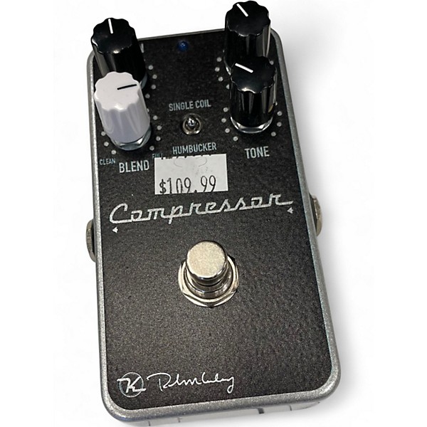 Used Keeley 4 Knob Compressor Effect Pedal
