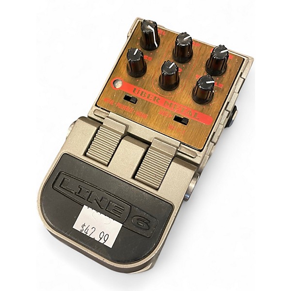 Used Line 6 Tonecore Uber Metal Heavy Distortion Effect Pedal