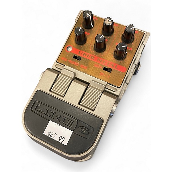 Used Line 6 Tonecore Uber Metal Heavy Distortion Effect Pedal