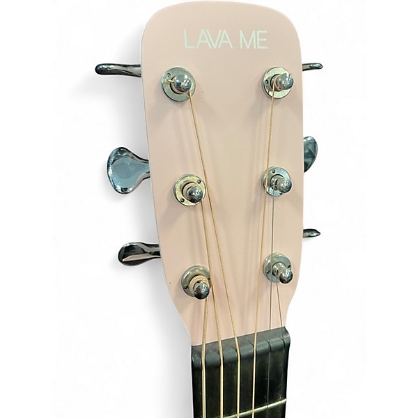 Used LAVA MUSIC L2 Pink Acoustic Electric Guitar