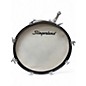 Vintage 1960s Slingerland 4 Piece Shell Pack Silver Sparkle Drum Kit