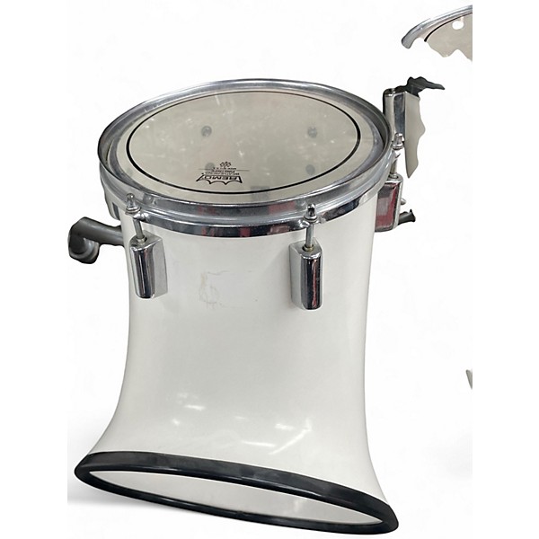 Vintage 1960s North 6 Piece Drum Set Classic White Drum Kit