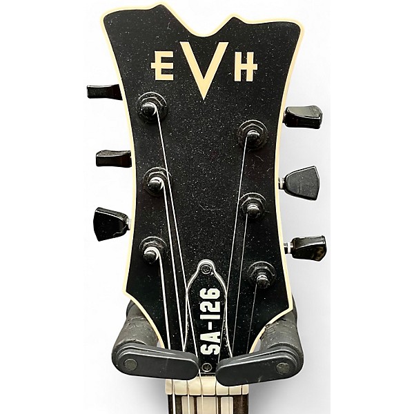 Used EVH SA-126 Black Hollow Body Electric Guitar