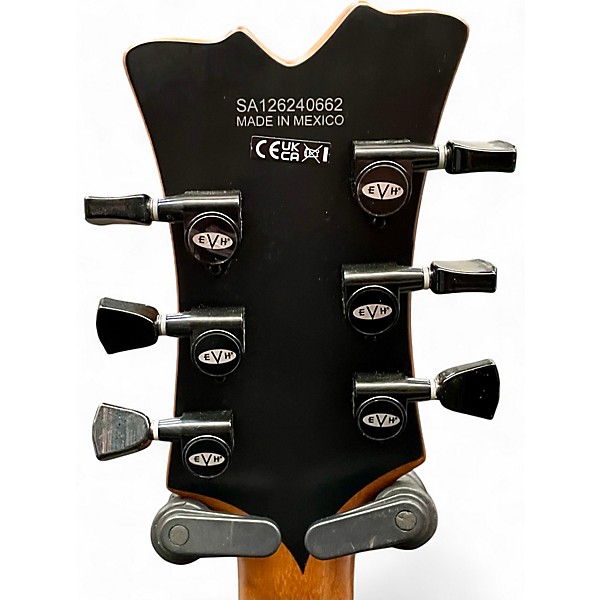 Used EVH SA-126 Black Hollow Body Electric Guitar