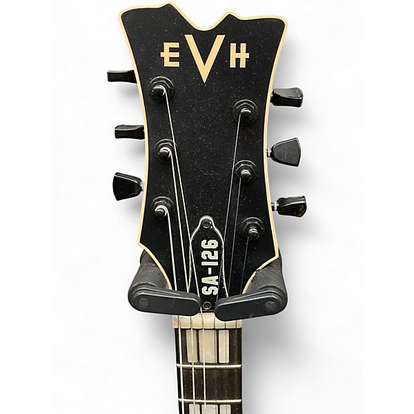 Used EVH SA-126 Black Hollow Body Electric Guitar