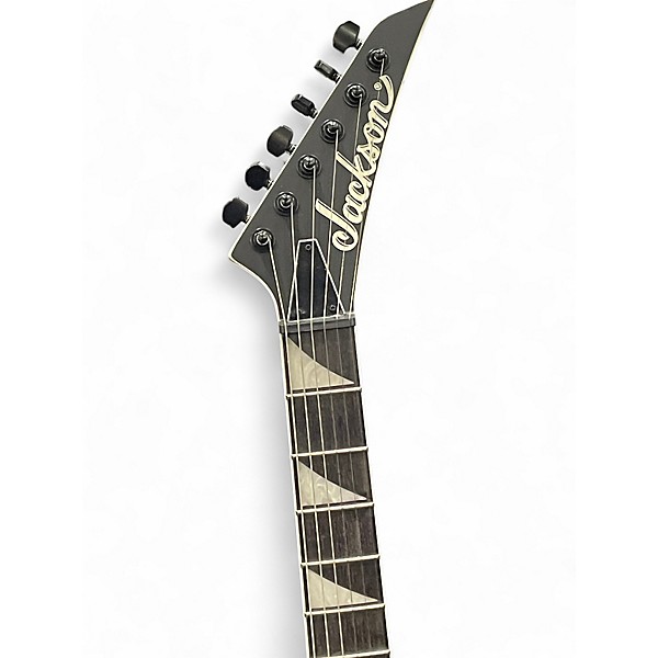 Used Jackson JS23 Dinky Satin Black Solid Body Electric Guitar