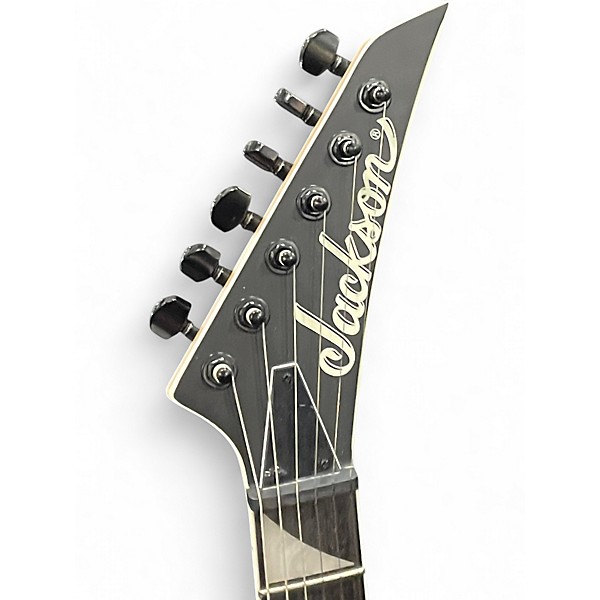 Used Jackson JS23 Dinky Satin Black Solid Body Electric Guitar