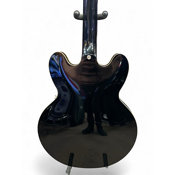 Used Epiphone ES355 Ebony Hollow Body Electric Guitar