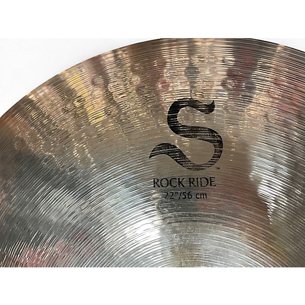 Used Zildjian 22in S Family Rock Ride Cymbal
