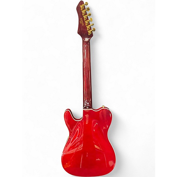 Used Firefly FFTL Sunburst Hollow Body Electric Guitar