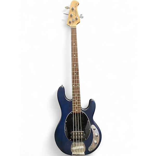 Used Sterling by Music Man STINGRAY SUB SERIES SATIN BLUE Electric Bass Guitar