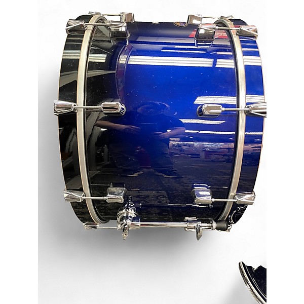 Used Pearl 5 Piece DECADE MAPLE COBALT BLUE Drum Kit