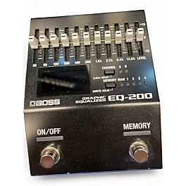 Used BOSS EQ200 Graphic Equalizer Pedal