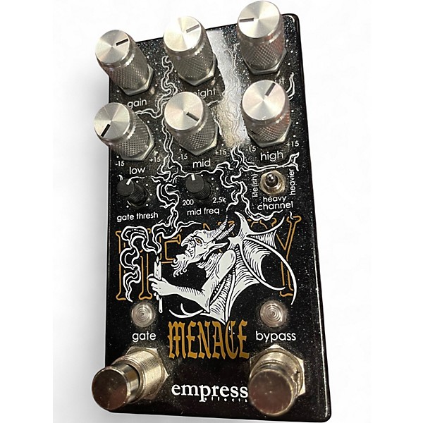 Used Empress Effects HEAVY MENACE DISTORTION Effect Pedal