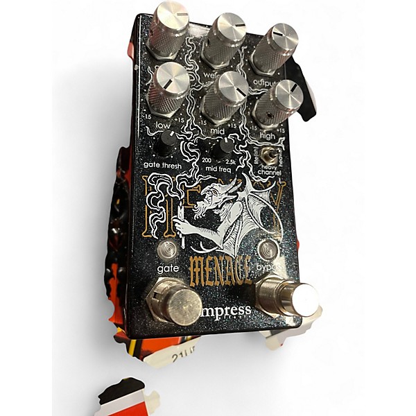 Used Empress Effects HEAVY MENACE DISTORTION Effect Pedal