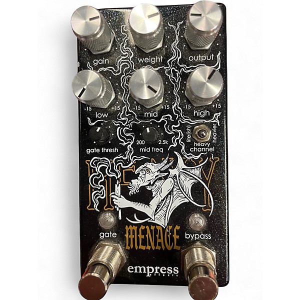 Used Empress Effects HEAVY MENACE DISTORTION Effect Pedal