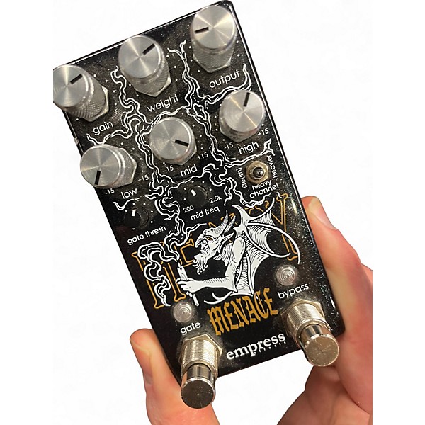 Used Empress Effects HEAVY MENACE DISTORTION Effect Pedal
