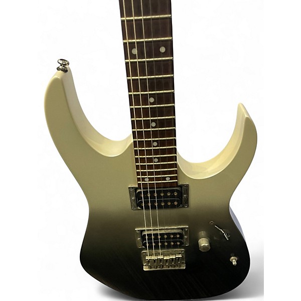 Used Ibanez RG421 Silver Solid Body Electric Guitar