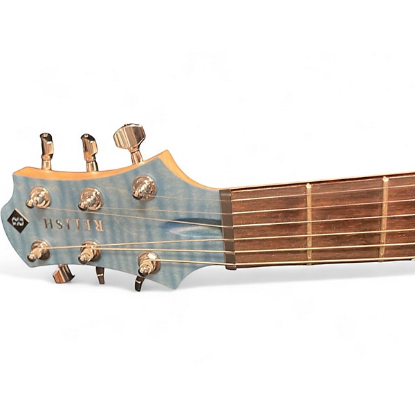 Used Relish Guitars Mary One  Baltic Blue Solid Body Electric Guitar