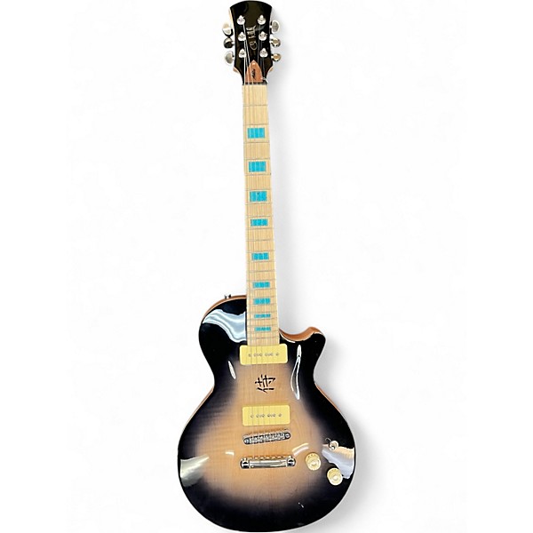 Used CMG Guitars Ashlee Custom Dark Maple Burst Solid Body Electric Guitar