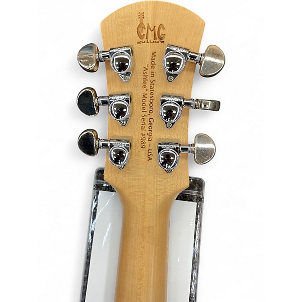 Used CMG Guitars Ashlee Custom Dark Maple Burst Solid Body Electric Guitar