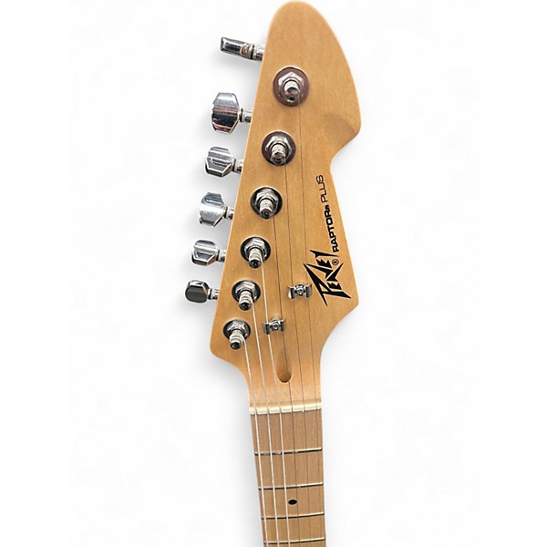 Used Peavey RAPTOR PLUS OLYMPIC WHITE Solid Body Electric Guitar