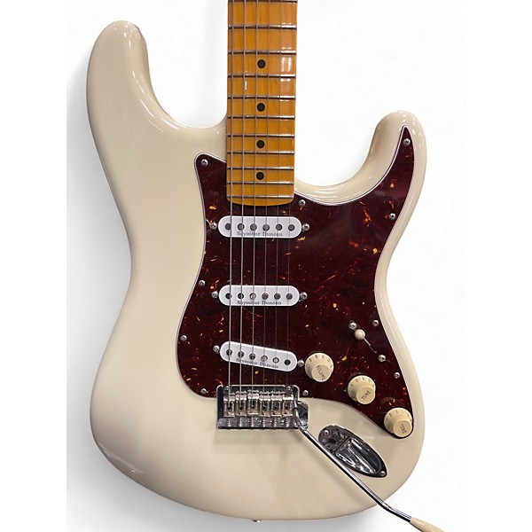Used Fender STRATOCASTER Olympic White Solid Body Electric Guitar