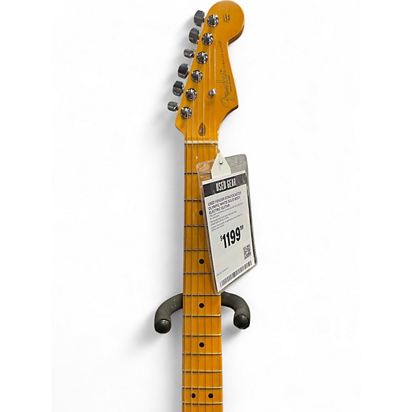 Used Fender STRATOCASTER Olympic White Solid Body Electric Guitar