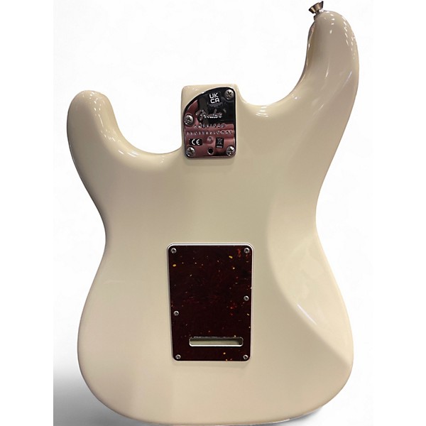 Used Fender STRATOCASTER Olympic White Solid Body Electric Guitar