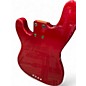 Used Lakland 44-51 Skyline Series Candy Apple Red Electric Bass Guitar