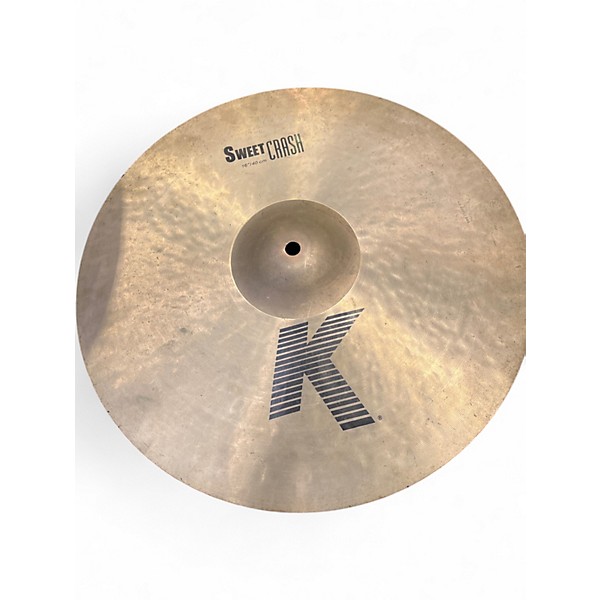 Used Zildjian 16in K Sweet Crash Cymbal