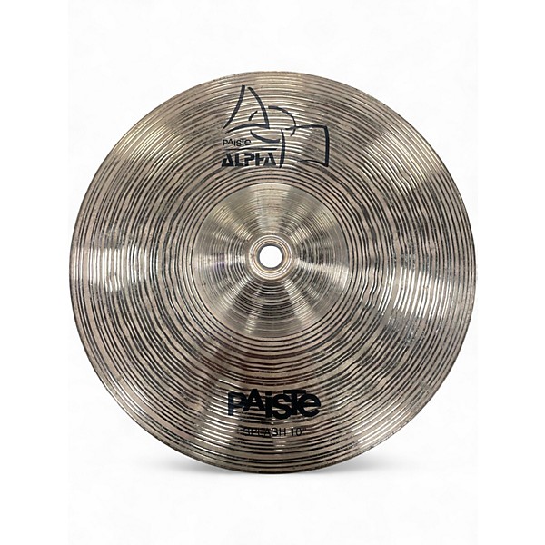 Used Paiste 10in Alpha Splash Cymbal