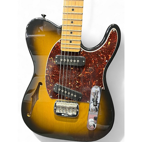 Used G&L ASAT Special  2 Tone Sunburst Hollow Body Electric Guitar