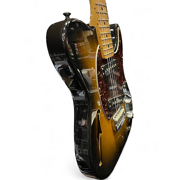 Used G&L ASAT Special  2 Tone Sunburst Hollow Body Electric Guitar