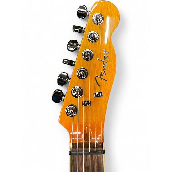 Used Fender Special Edition Custom Telecaster FMT HH Amber Solid Body Electric Guitar